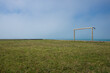 © Viktor Koldunov - Soccer field in the countryside. View on sea.