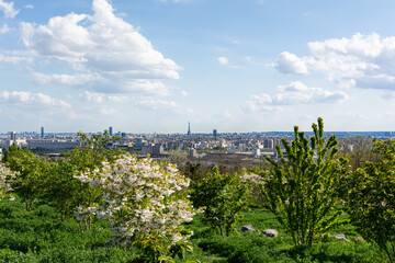 Wall Mural - Paris, vue de la Butte d'Orgemont à Argenteuil, Val d'Oise.