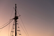 Mast Of Sailing Boat