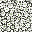 Seamless floral decoration pattern.