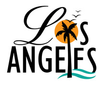 Los Angeles Text Design