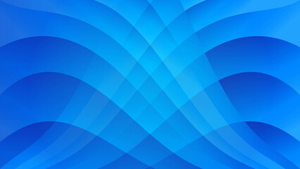 Wall Mural - Blue wave abstract background, web background, blue texture, banner design, creative cover design, backdrop, minimal background, vector illustration