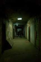 Old Dorm, Photo In A Dark Room