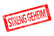 Stempel - STRENG GEHEIM