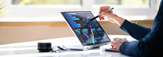 Poster - KPI Business Data Dashboard Analytics