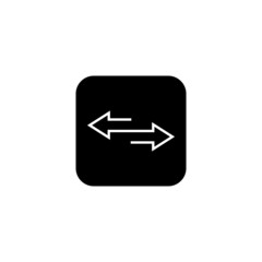 Sticker - Two side arrow button icon