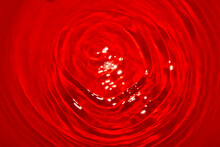 Ripple Red Water, Creative Summer Abstract Background