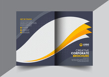 Corporate Company Profile Brochure Annual Report Booklet Proposal Cover Page Layout Concept Design