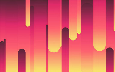 Abstract illustration of glitch stipes with color diffraction