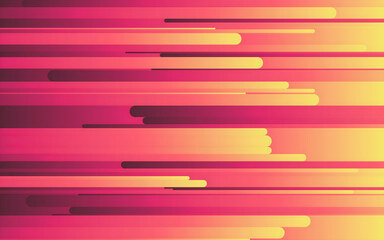 Abstract illustration of glitch stipes with color diffraction