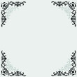 © Zet_san - vector image, decorative ornamental frame, original design,