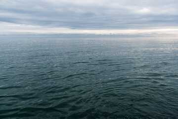 clouds over sea