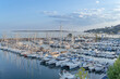 The old marina of Golfe Juan Vallauris on the Cote d'Azur