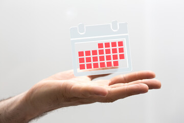 Aufkleber -  business plan and time management concept, concept of important day,