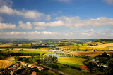 Fototapeta Do pokoju - Lautrec village panorama paysage
