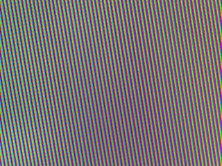 Aufkleber - abstract rainbow digital background overlay matrices, blur, moire, waves and color gradient, tone transition