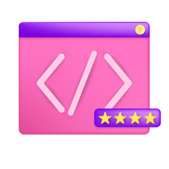 Wall Mural - coding data manager web. symbol design