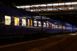 © StellaSalander - Night train waiting for departure at Swedish train station