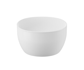 Aufkleber - Set of white bowl isolated on white background 3D rendering