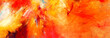 Sunny summer. Bright color painting background. Abstract paint banner. Fractal artwork for creative graphic design