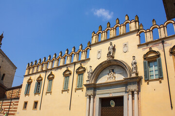 arcivescovado palace (diocesi di verona) in verona, italy