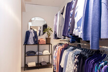 View Of Clothes Shop Interior