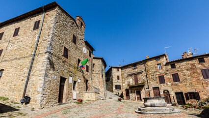 Wall Mural - Castiglione D'Orcia, Toscana, via Francigena