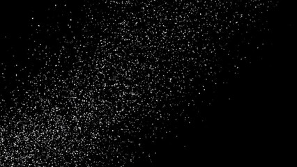 Wall Mural - plenty of dust particles floating up in the air. cinematic elegant futuristic organic dust particles
