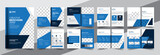 Fototapeta  - Corporate company profile brochure annual report booklet business proposal layout concept design