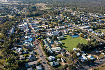 Wall Mural - the northern new south wales town of warialda , australia