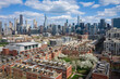 © Gina - Aerial Photo of Chicago Skyline. Residential buildings with park and green space in foreground. Chicago South Loop. Midwest urban living.