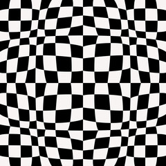 Aufkleber - Twisted race pattern. Vector race twisted pattern or flag. Seamless and checkered chess board.