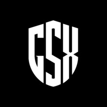 GSX Letter Logo Design. GSX Modern Letter Logo With Black Background. GSX Creative  Letter Logo. Simple And Modern Letter Logo. Vector Logo Modern Alphabet Font Overlap Style. Initial Letters GSX  