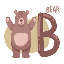 Bear And B Letter