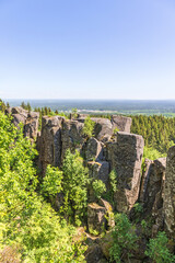 Wall Mural - Cliffs with a beautiful landscape view