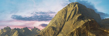 Beautiful Mountain Scenery Background Banner