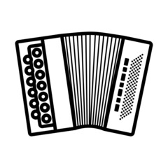 Wall Mural - Accordion Icon