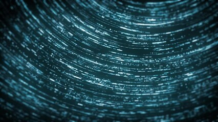 Poster - Big Data Digital Business Hitech Background/ 4k animation of an abstract wallpaper big data business digital technology background including connected lines and numbers matrix styled flowing with dept
