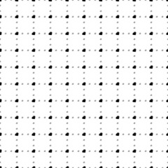 Poster - Square seamless background pattern from black boxing gloves symbols are different sizes and opacity. The pattern is evenly filled. Vector illustration on white background