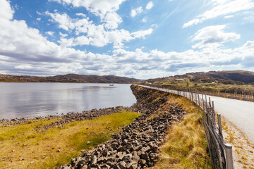 Wall Mural - Summer Landscape at Rocky Lake near Falls Creek Australia