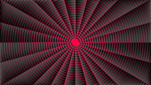 Red Black Fantastic Radial Pattern Background