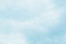 Smooth Pastel Blue Clouds Background
