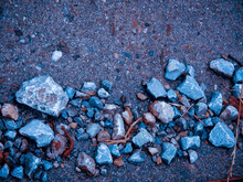 Rough Stones On The Ground