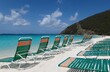 The beautiful white beach at Great Harbour , Jost Van Dyke, British Virgin Islands