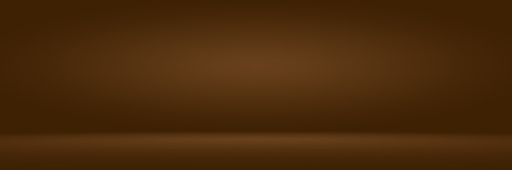 Wall Mural - Abstract luxury plain dark brown and brown wallpaper background used for vignette frames, presentations, studio backgrounds, boards, laminate for furniture and floor tiles.