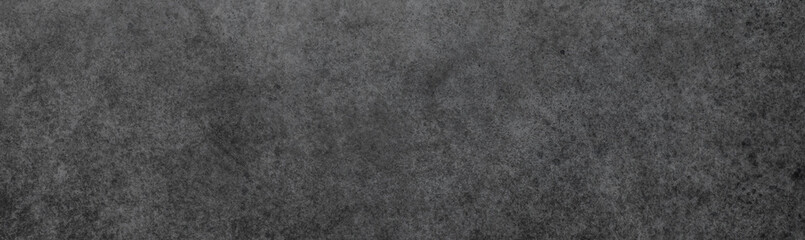Wall Mural - Stone wall background panoramic view. Seamless abstract gray concrete texture