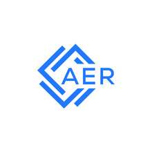 AER Technology Letter Logo Design On White Background. AER Creative Initials Technology Letter Logo Concept. AER Technology Letter Design.
