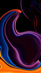 Wall Mural - Color design background, Gradient colorful abstract background, luxury abstract  for a mobile screen concept, mobile screen, phone desktop and wallpaper.
