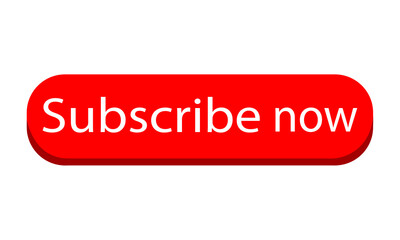 Poster - Subscribe now social followers web button icon design vector