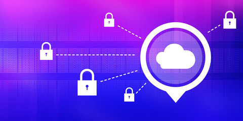 Poster - 2d rendering Cloud computing, security
